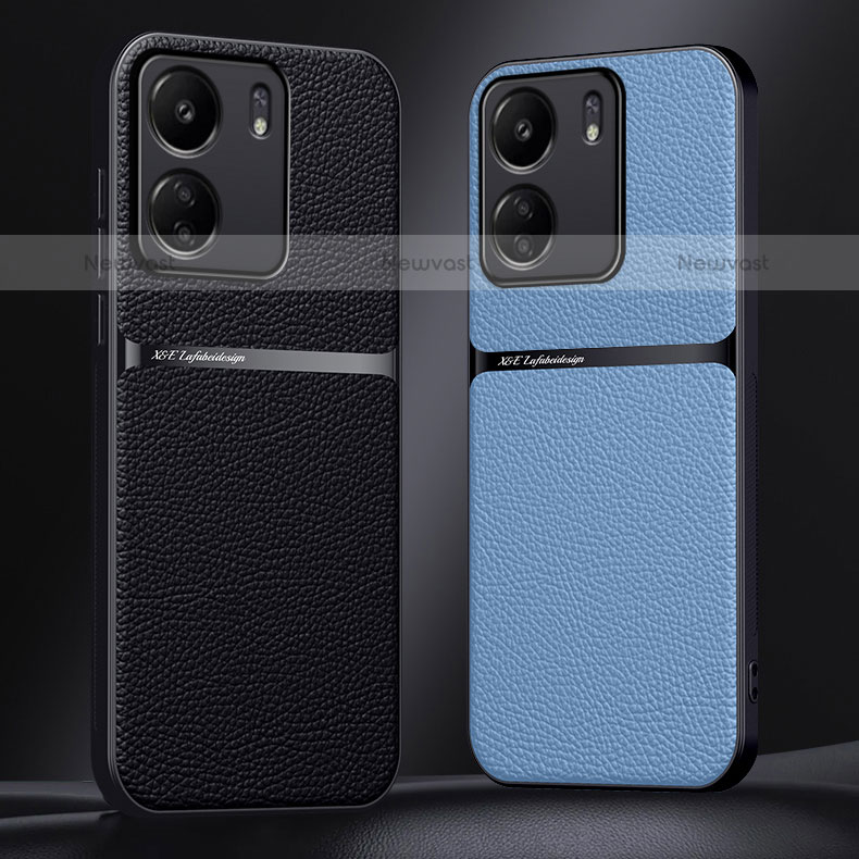 Soft Luxury Leather Snap On Case Cover S04 for Xiaomi Redmi 13C