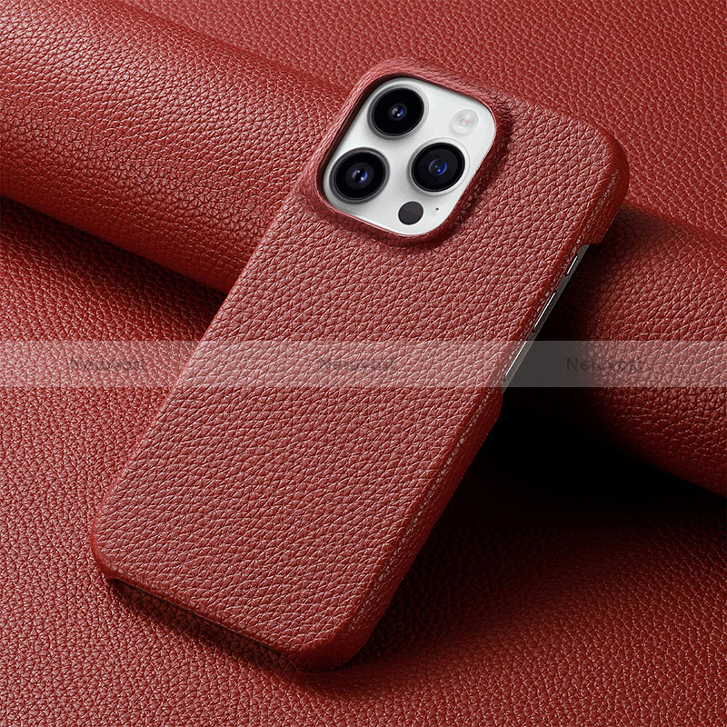 Soft Luxury Leather Snap On Case Cover S04D for Apple iPhone 13 Pro