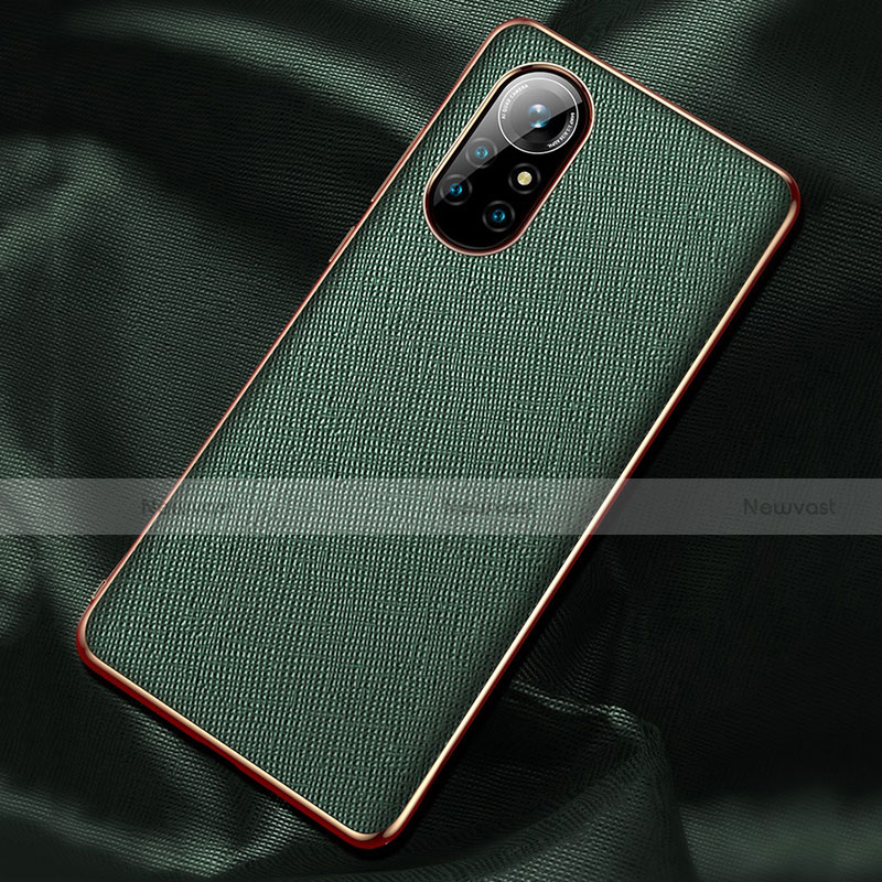 Soft Luxury Leather Snap On Case Cover S05 for Huawei Nova 8 Pro 5G