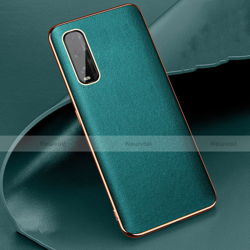 Soft Luxury Leather Snap On Case Cover S05 for Oppo Find X2