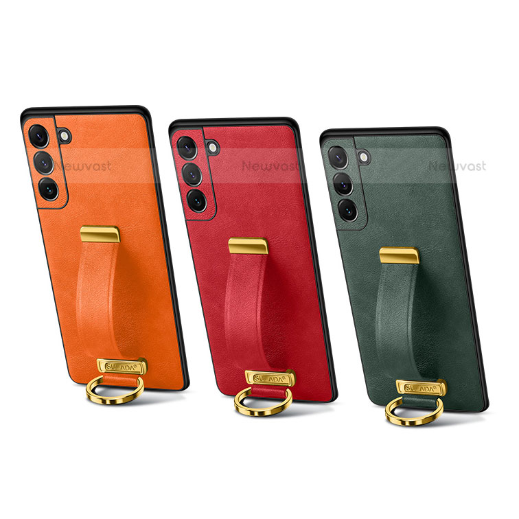 Soft Luxury Leather Snap On Case Cover S05 for Samsung Galaxy S21 5G