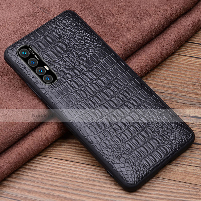 Soft Luxury Leather Snap On Case Cover S06 for Oppo Find X2 Neo