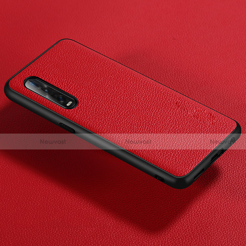 Soft Luxury Leather Snap On Case Cover S06 for Oppo Find X2 Pro