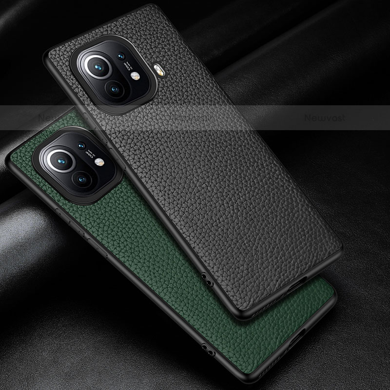 Soft Luxury Leather Snap On Case Cover S06 for Xiaomi Mi 11 Pro 5G