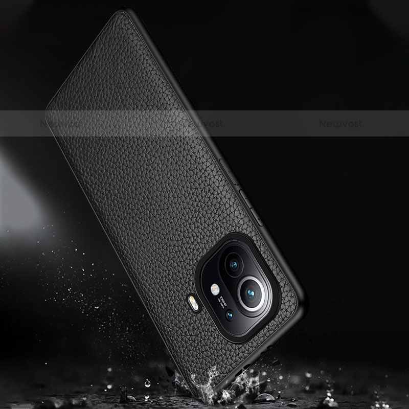Soft Luxury Leather Snap On Case Cover S06 for Xiaomi Mi 11 Pro 5G