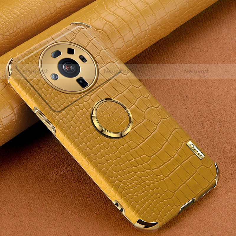 Soft Luxury Leather Snap On Case Cover S06 for Xiaomi Mi 12S Ultra 5G