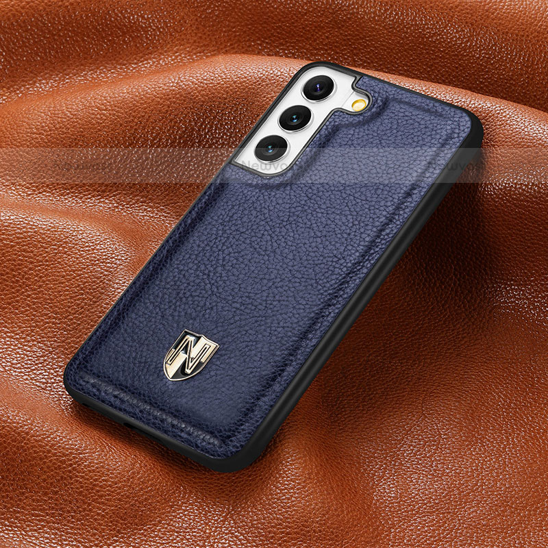Soft Luxury Leather Snap On Case Cover S06D for Samsung Galaxy S21 5G