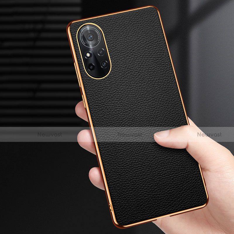 Soft Luxury Leather Snap On Case Cover S07 for Huawei Nova 8 5G