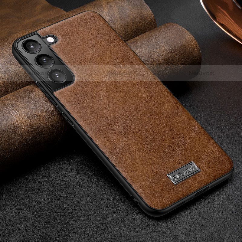 Soft Luxury Leather Snap On Case Cover S07 for Samsung Galaxy S23 5G