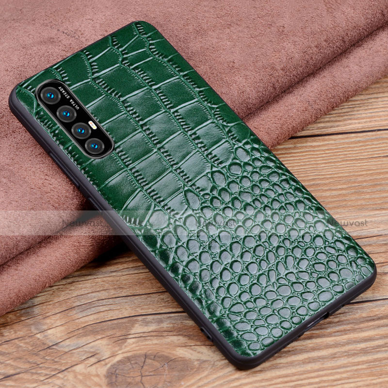 Soft Luxury Leather Snap On Case Cover S08 for Oppo Find X2 Neo
