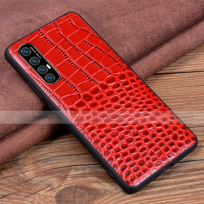 Soft Luxury Leather Snap On Case Cover S08 for Oppo Reno3 Pro