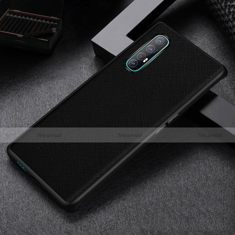 Soft Luxury Leather Snap On Case Cover S09 for Oppo Find X2 Neo