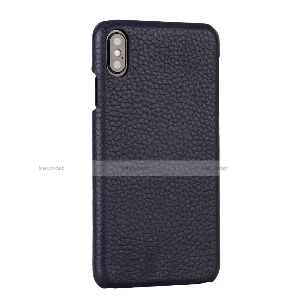 Soft Luxury Leather Snap On Case Cover S10 for Apple iPhone X