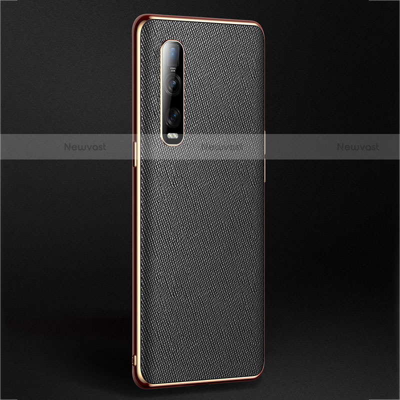 Soft Luxury Leather Snap On Case Cover U02 for Oppo Find X2 Pro