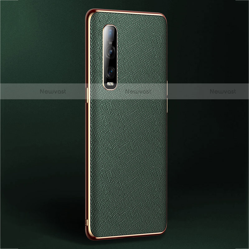 Soft Luxury Leather Snap On Case Cover U02 for Oppo Find X2 Pro