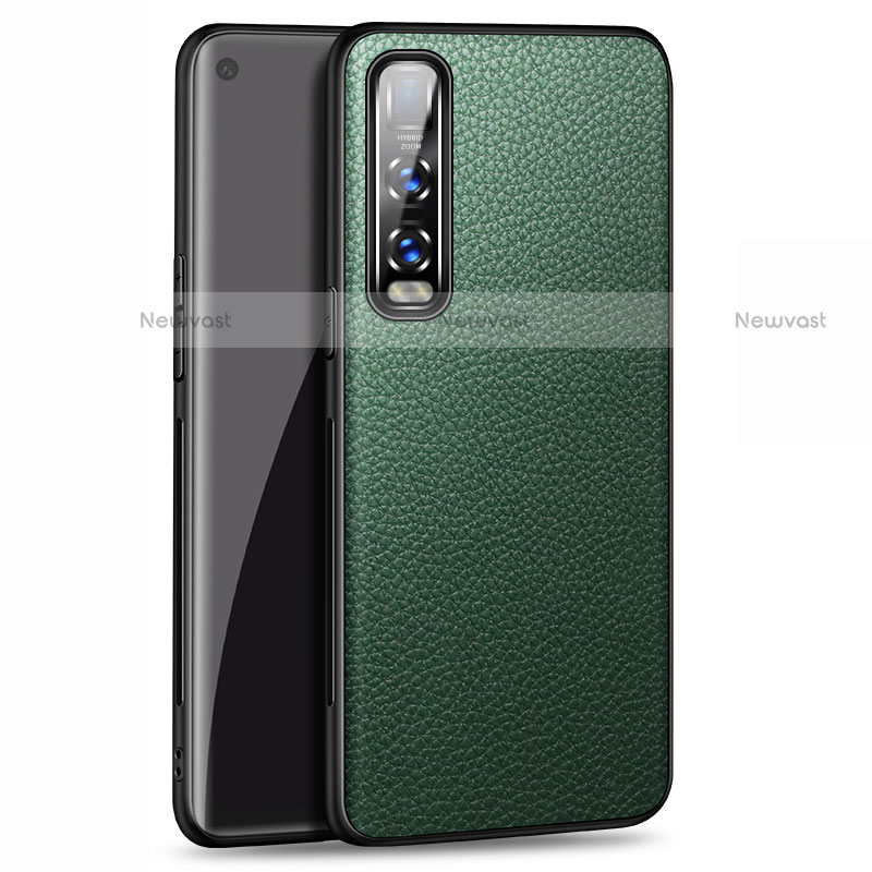 Soft Luxury Leather Snap On Case Cover U03 for Oppo Find X2 Pro