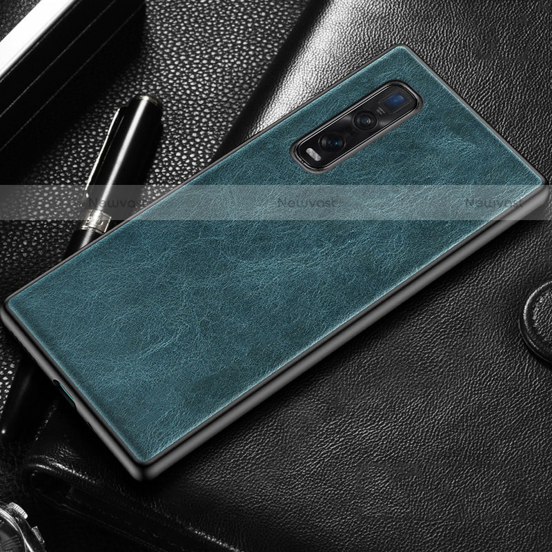 Soft Luxury Leather Snap On Case Cover U04 for Oppo Find X2 Pro
