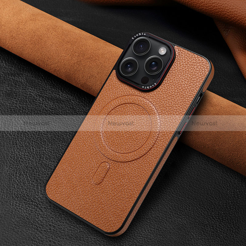 Soft Luxury Leather Snap On Case Cover WZ1 for Apple iPhone 14 Pro