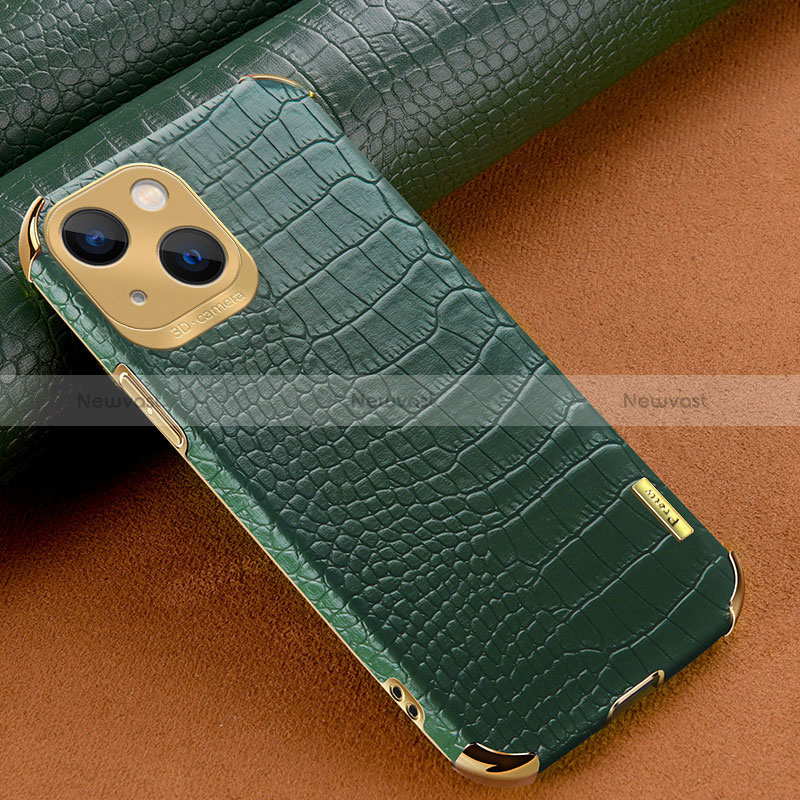 Soft Luxury Leather Snap On Case Cover XD1 for Apple iPhone 13