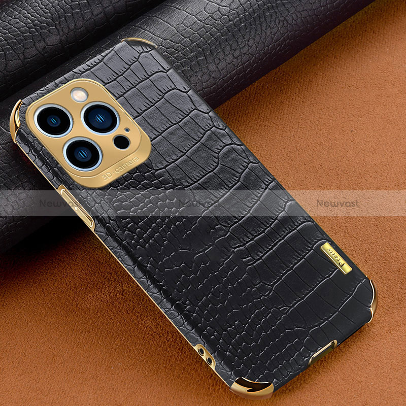 Soft Luxury Leather Snap On Case Cover XD1 for Apple iPhone 14 Pro Max