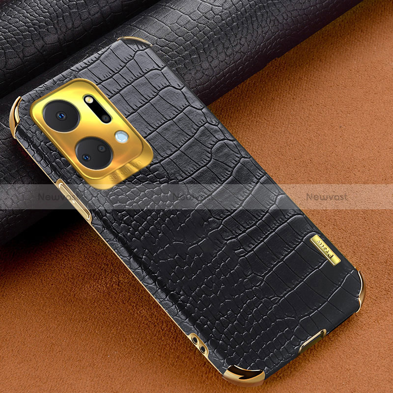 Soft Luxury Leather Snap On Case Cover XD1 for Huawei Honor X7a