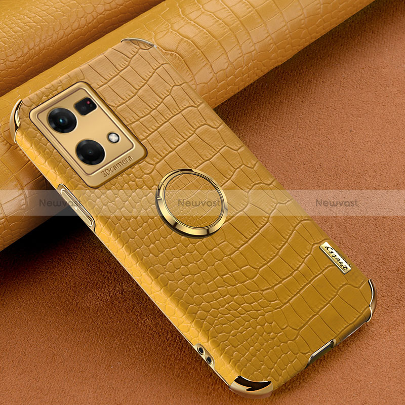 Soft Luxury Leather Snap On Case Cover XD1 for Oppo Reno7 4G