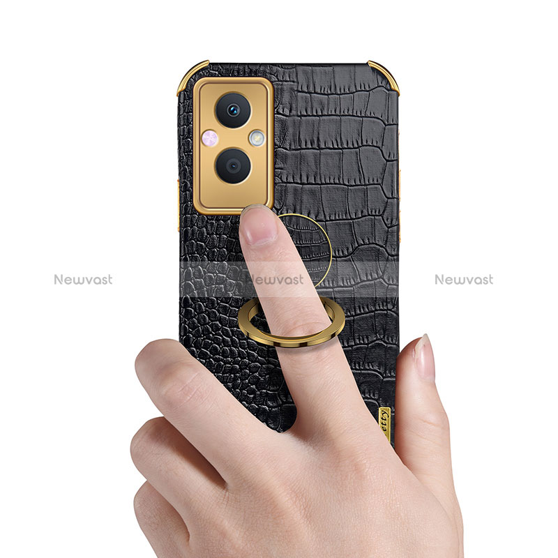 Soft Luxury Leather Snap On Case Cover XD1 for Oppo Reno8 Z 5G