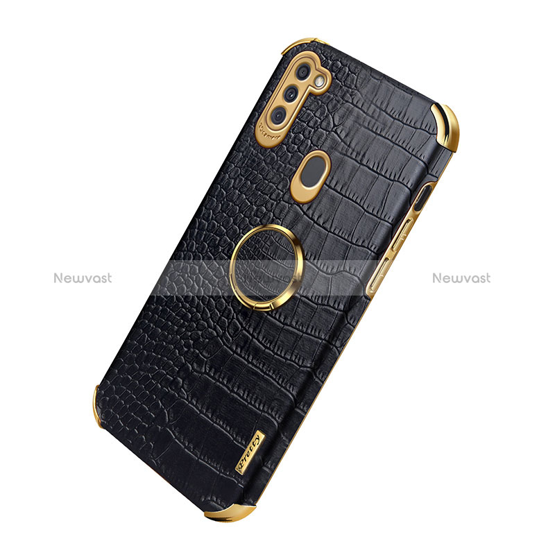 Soft Luxury Leather Snap On Case Cover XD1 for Samsung Galaxy A11