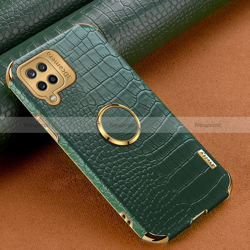 Soft Luxury Leather Snap On Case Cover XD1 for Samsung Galaxy A12 Nacho