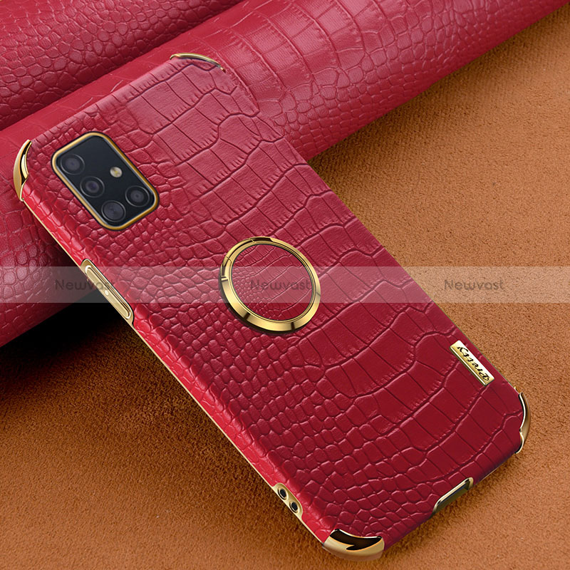 Soft Luxury Leather Snap On Case Cover XD1 for Samsung Galaxy A51 5G