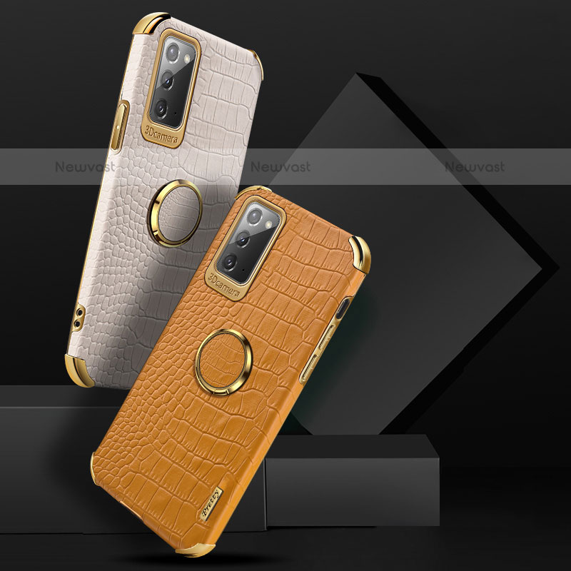 Soft Luxury Leather Snap On Case Cover XD1 for Samsung Galaxy Note 20 5G