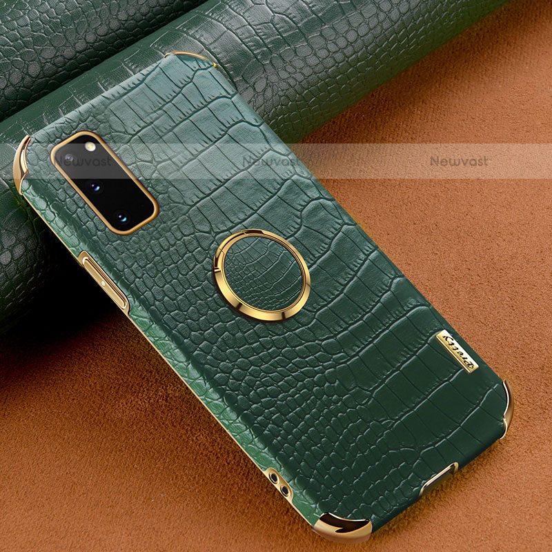 Soft Luxury Leather Snap On Case Cover XD1 for Samsung Galaxy S20 5G