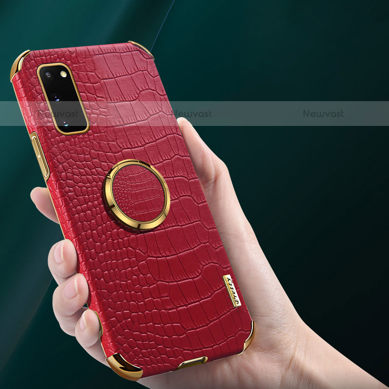 Soft Luxury Leather Snap On Case Cover XD1 for Samsung Galaxy S20 5G