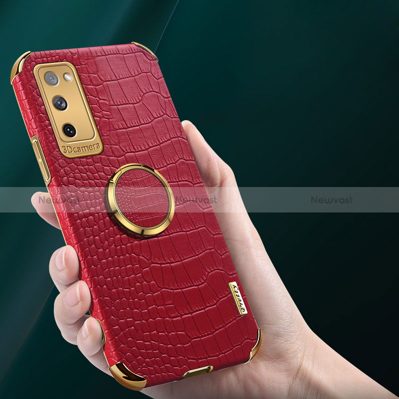 Soft Luxury Leather Snap On Case Cover XD1 for Samsung Galaxy S20 FE (2022) 5G