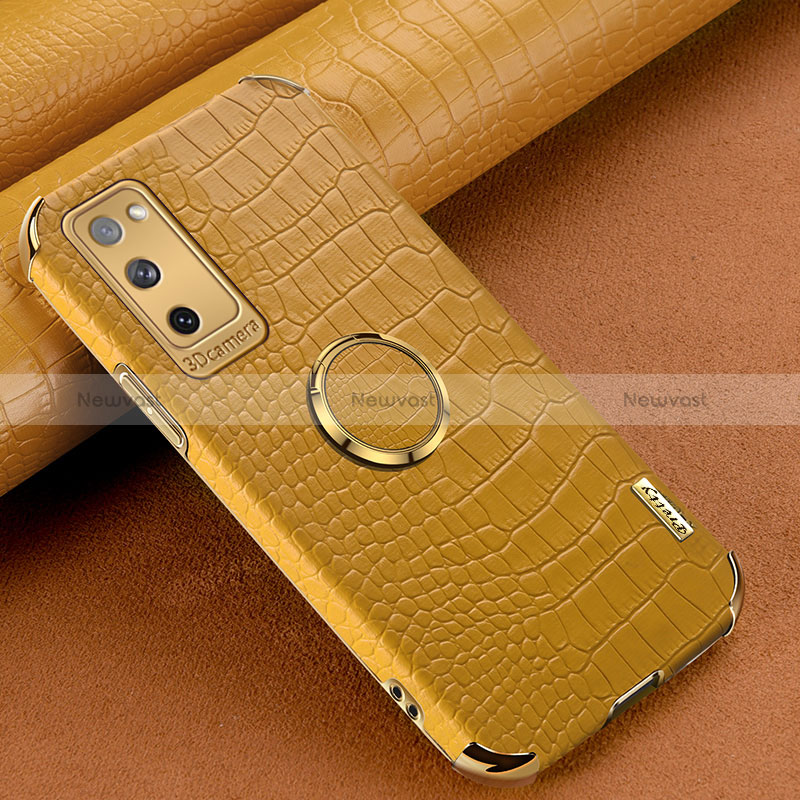 Soft Luxury Leather Snap On Case Cover XD1 for Samsung Galaxy S20 FE 5G