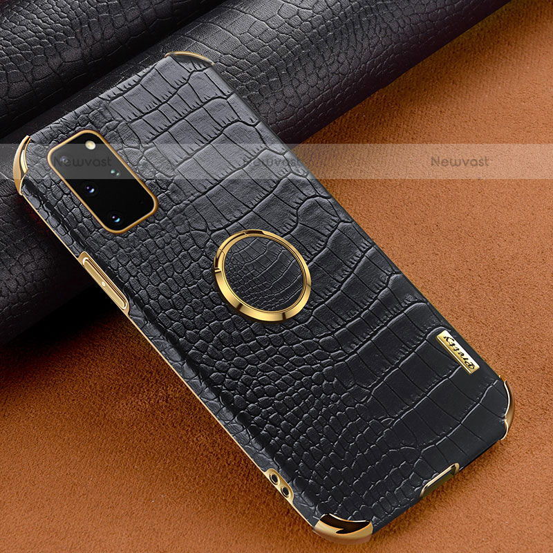 Soft Luxury Leather Snap On Case Cover XD1 for Samsung Galaxy S20 Plus Black