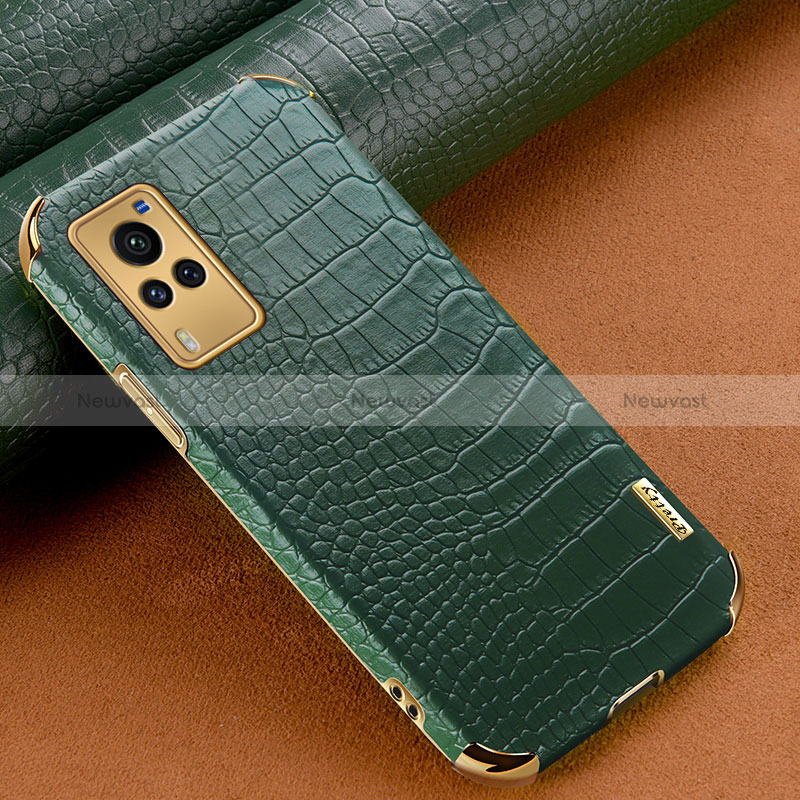 Soft Luxury Leather Snap On Case Cover XD1 for Vivo X60 Pro 5G