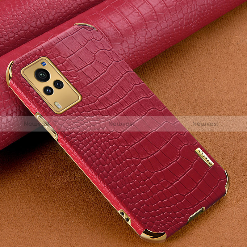 Soft Luxury Leather Snap On Case Cover XD1 for Vivo X60 Pro 5G