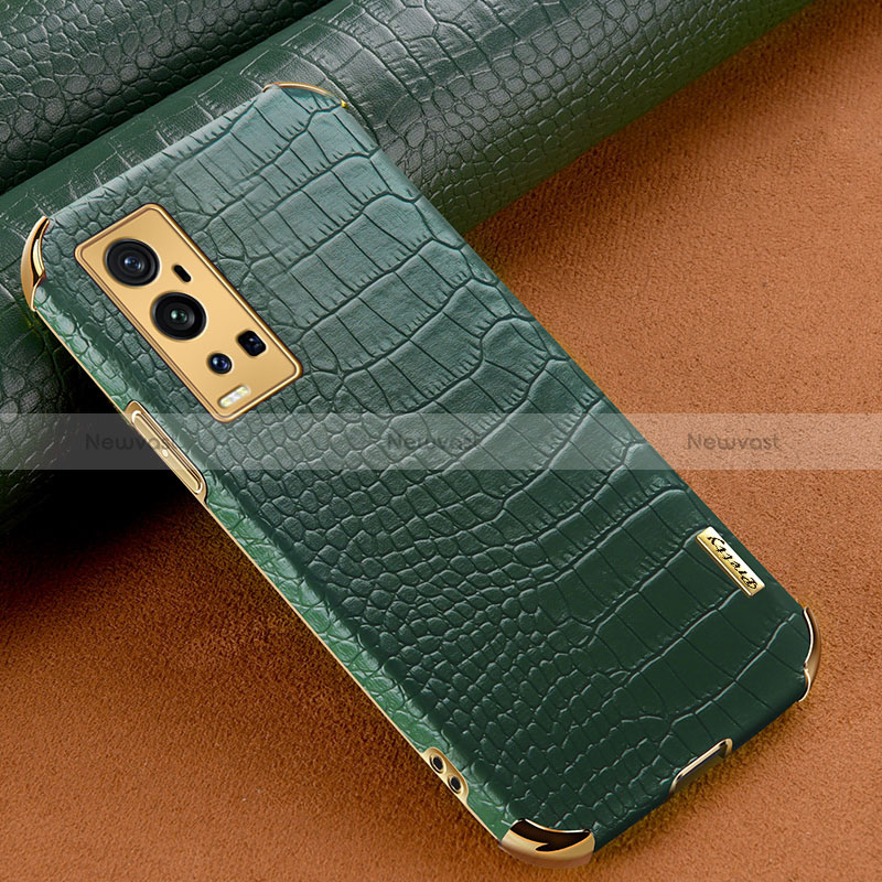 Soft Luxury Leather Snap On Case Cover XD1 for Vivo X60 Pro+ Plus 5G