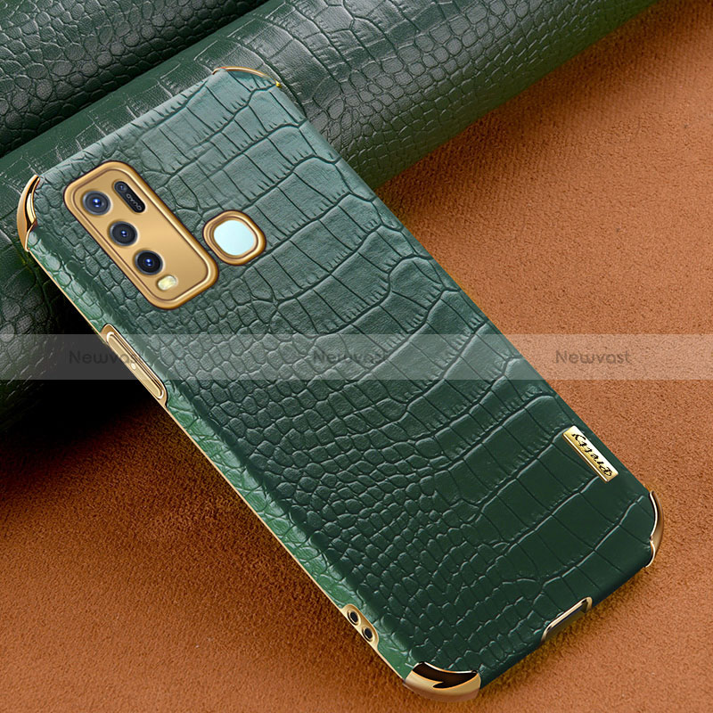 Soft Luxury Leather Snap On Case Cover XD1 for Vivo Y50