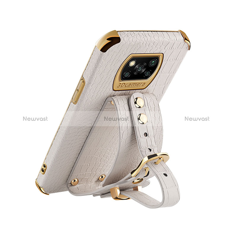 Soft Luxury Leather Snap On Case Cover XD1 for Xiaomi Poco X3