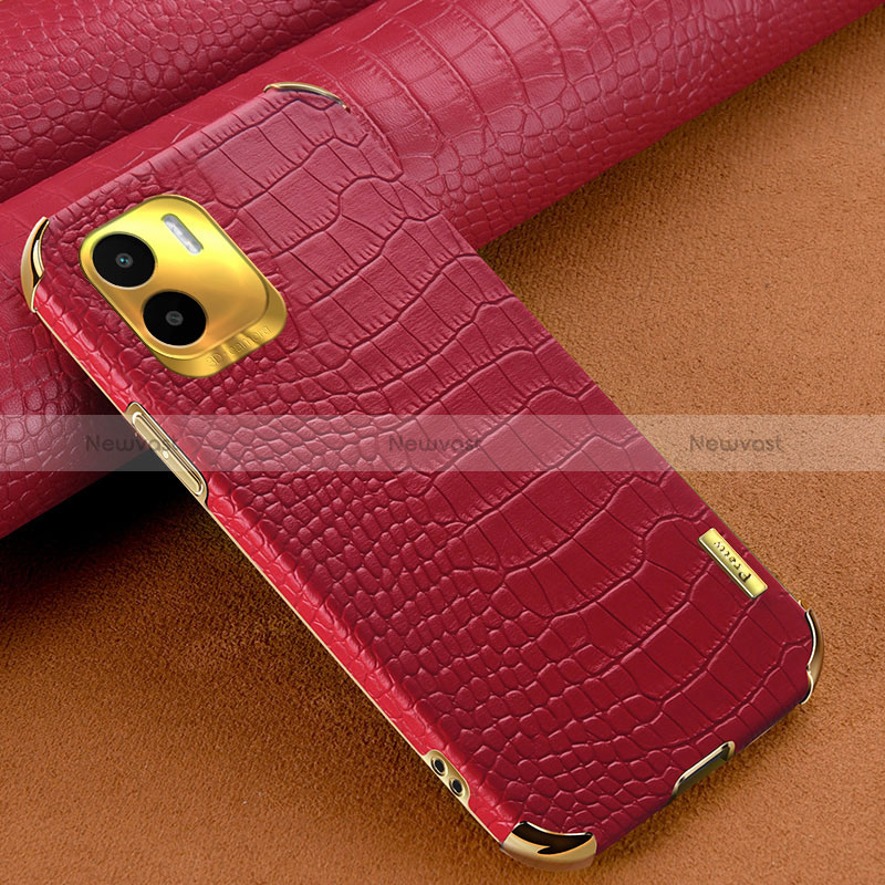 Soft Luxury Leather Snap On Case Cover XD1 for Xiaomi Redmi A2 Plus Red