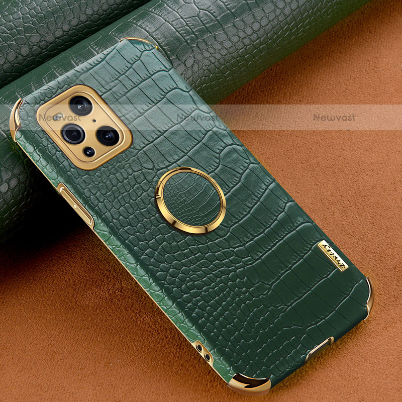 Soft Luxury Leather Snap On Case Cover XD2 for Oppo Find X3 Pro 5G