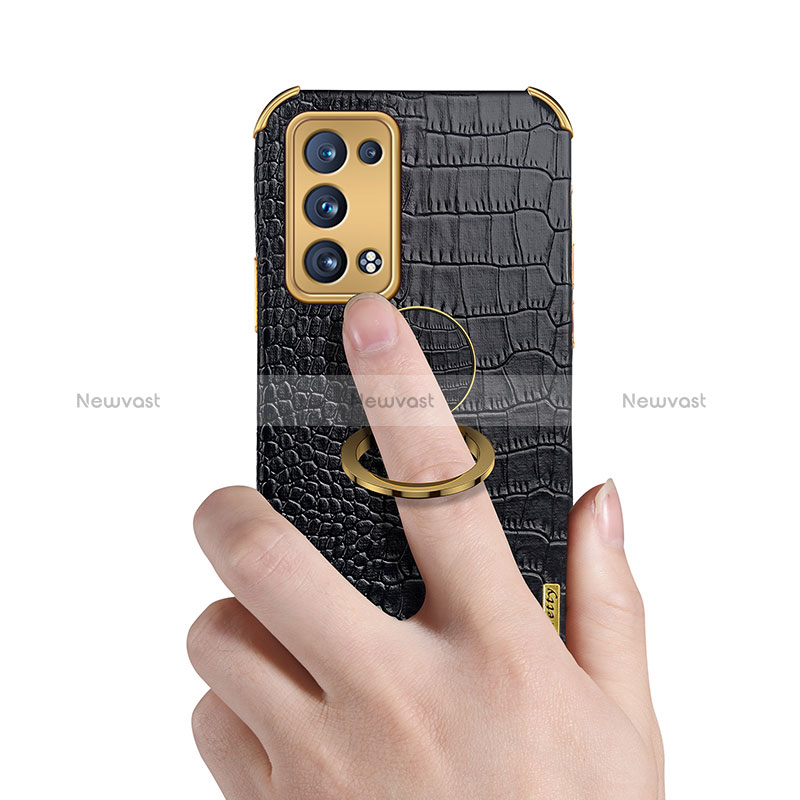 Soft Luxury Leather Snap On Case Cover XD2 for Oppo Reno6 Pro+ Plus 5G