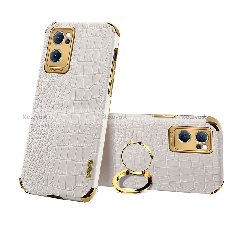 Soft Luxury Leather Snap On Case Cover XD2 for Oppo Reno7 5G