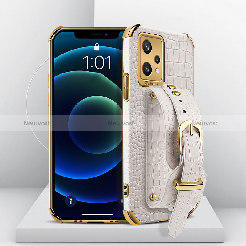 Soft Luxury Leather Snap On Case Cover XD2 for Realme 9 Pro+ Plus 5G