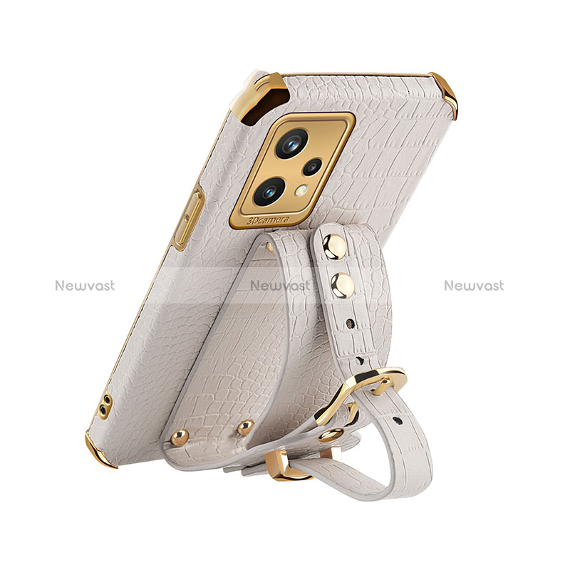 Soft Luxury Leather Snap On Case Cover XD2 for Realme 9 Pro+ Plus 5G