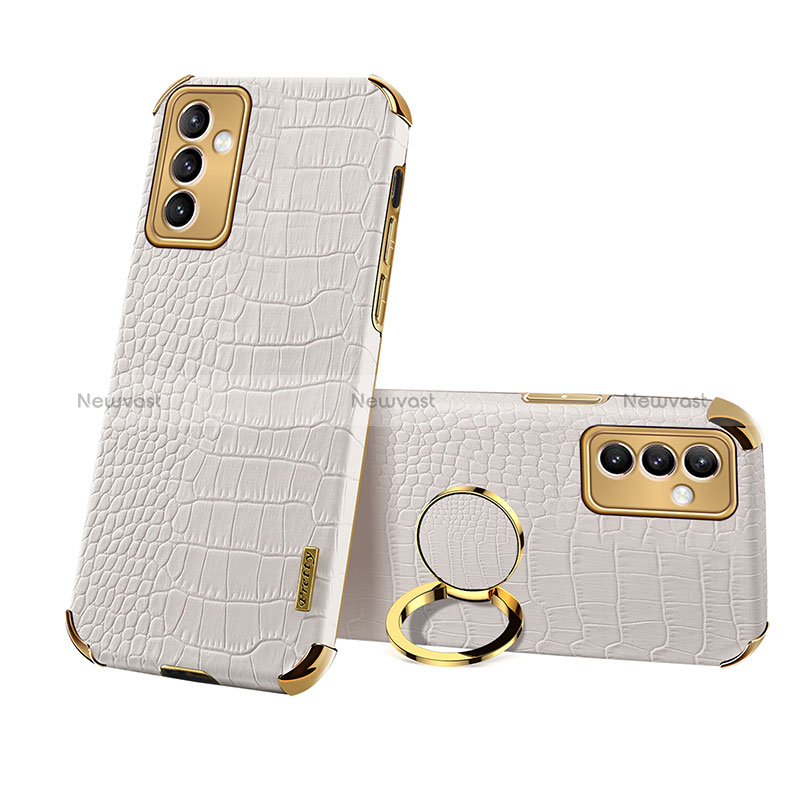 Soft Luxury Leather Snap On Case Cover XD2 for Samsung Galaxy A15 4G