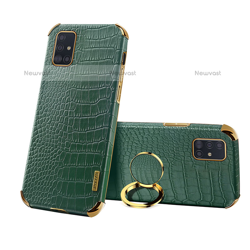 Soft Luxury Leather Snap On Case Cover XD2 for Samsung Galaxy A51 4G