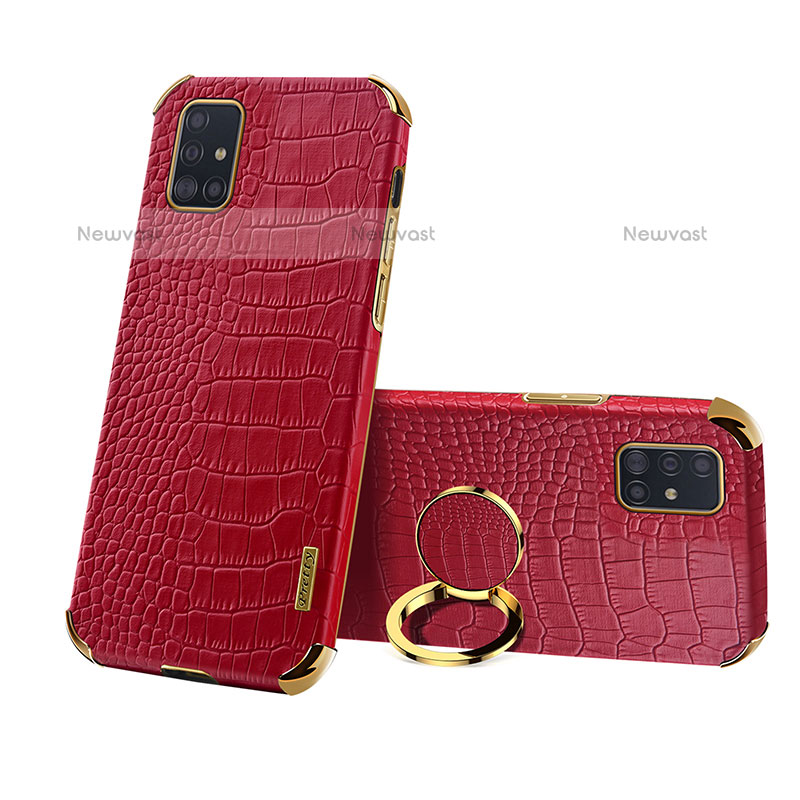 Soft Luxury Leather Snap On Case Cover XD2 for Samsung Galaxy A51 4G